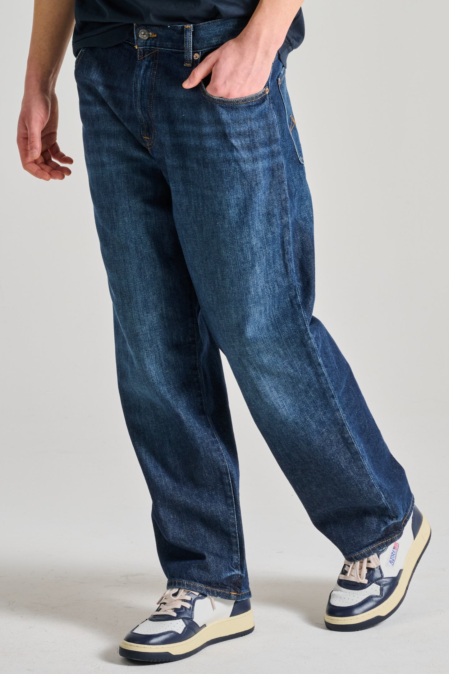  7 For All Mankind Jeans Ryan Roadmap Denim Blue Uomo - 3