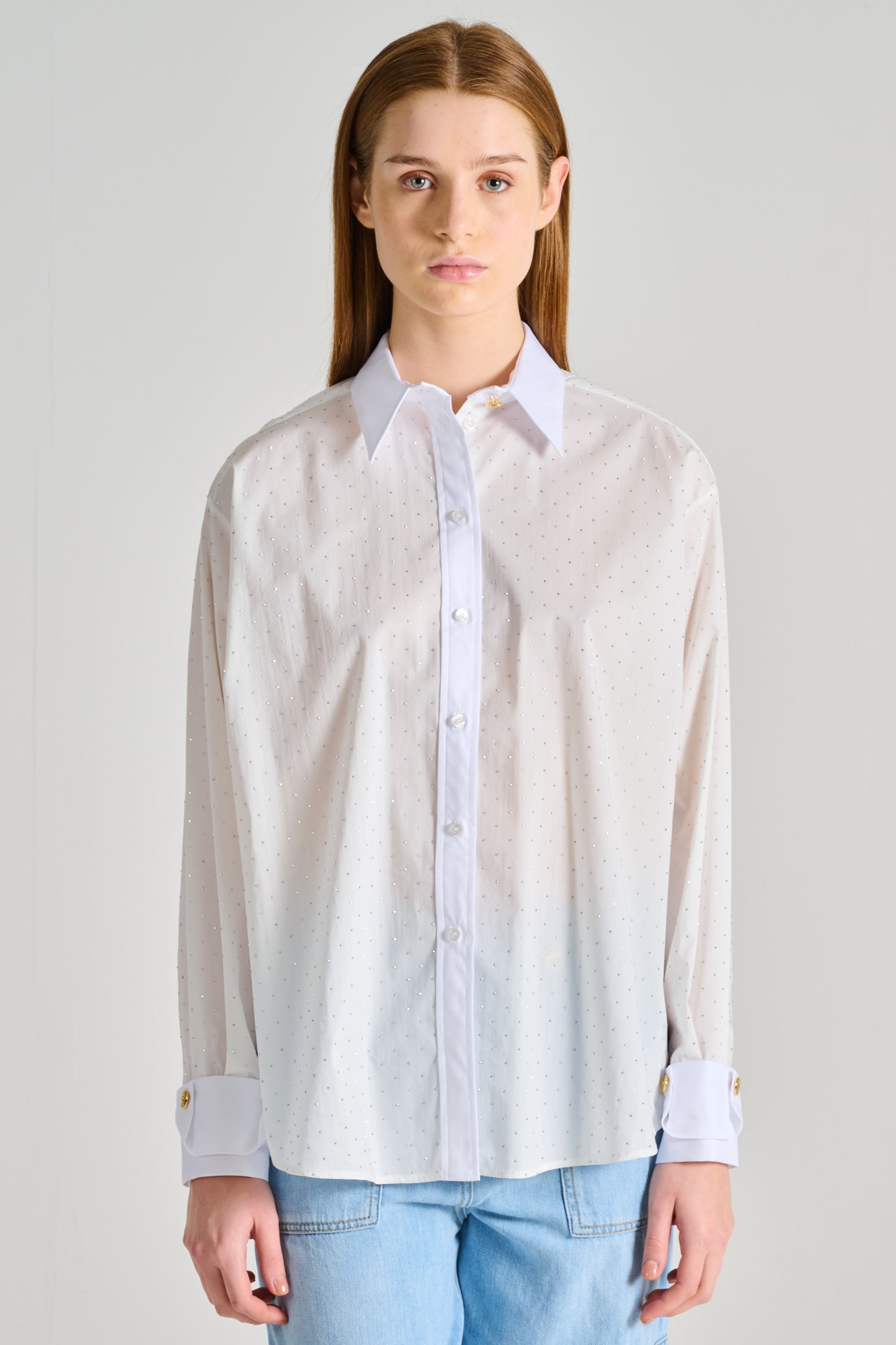  Elisabetta Franchi Camicia Bianco Bianco Donna - 1