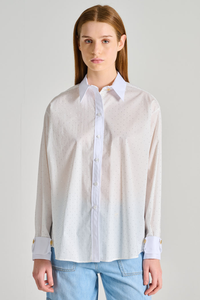 Elisabetta Franchi Camicia Bianco Donna-2