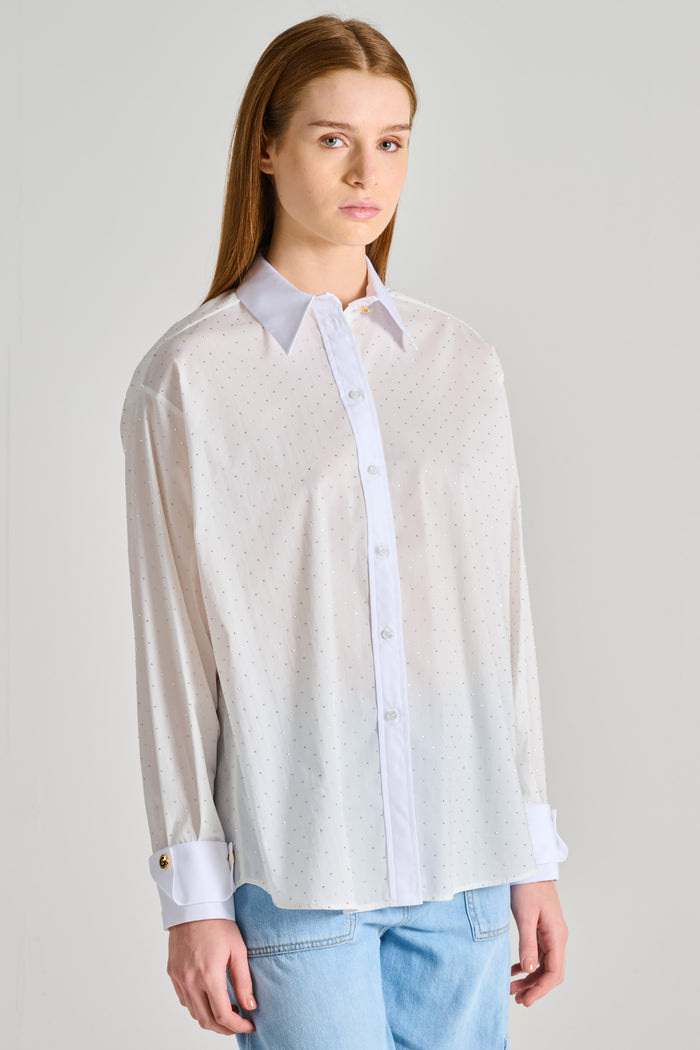  Elisabetta Franchi Camicia Bianco Bianco Donna - 3