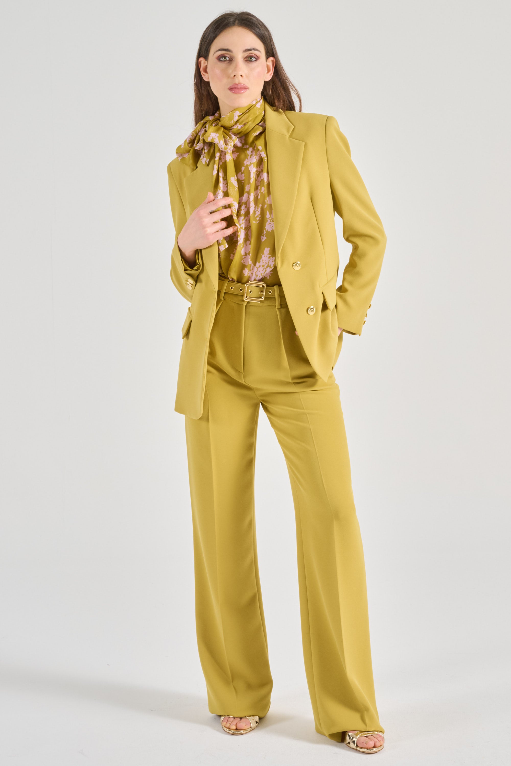 ジャケット ELISABETTA FRANCHI Women Jackets LGI12851E2DC6 Yellow Jacket Sale: Discover the Deals | Elisabetta Franchi
