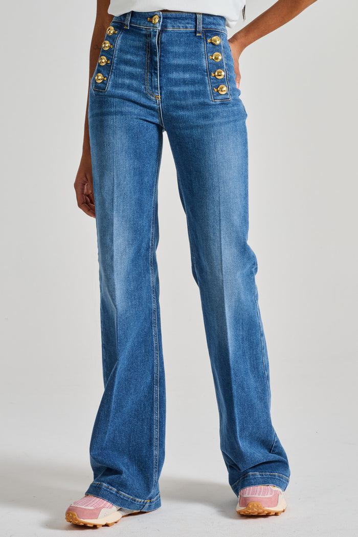 Elisabetta Franchi Jeans Blu Donna-2