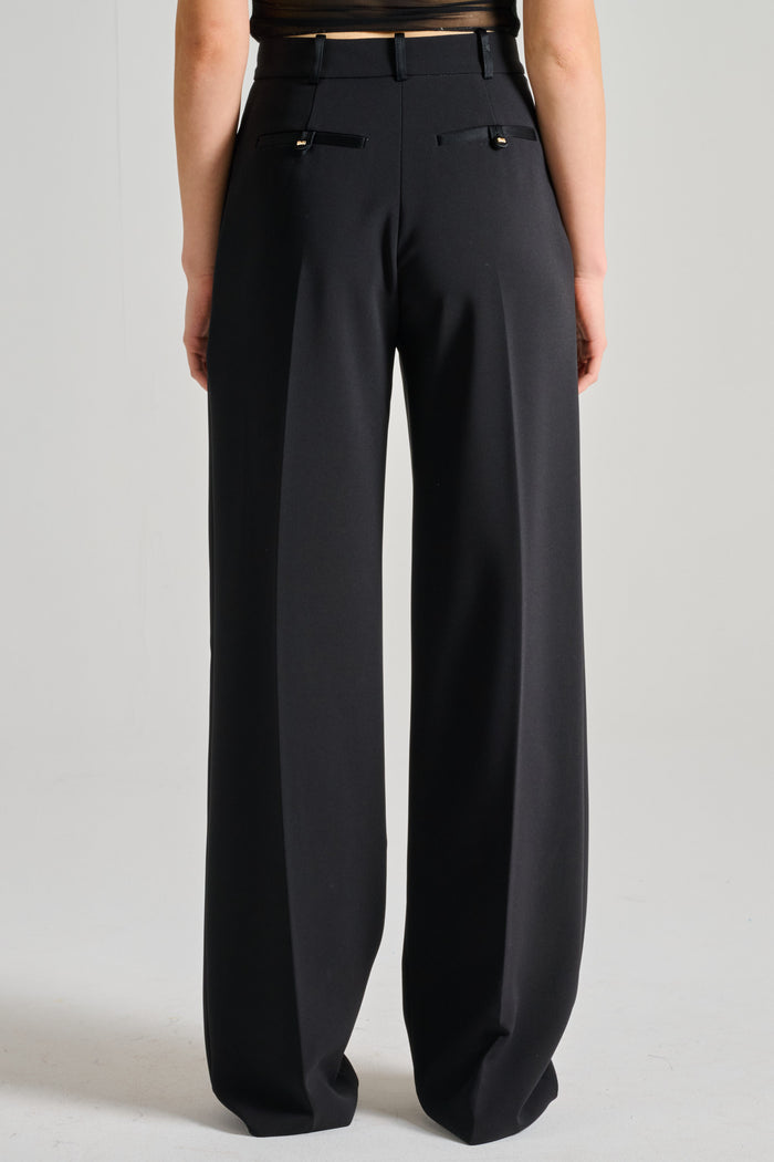  Elisabetta Franchi Pantalone Essential Nero Nero Donna - 3