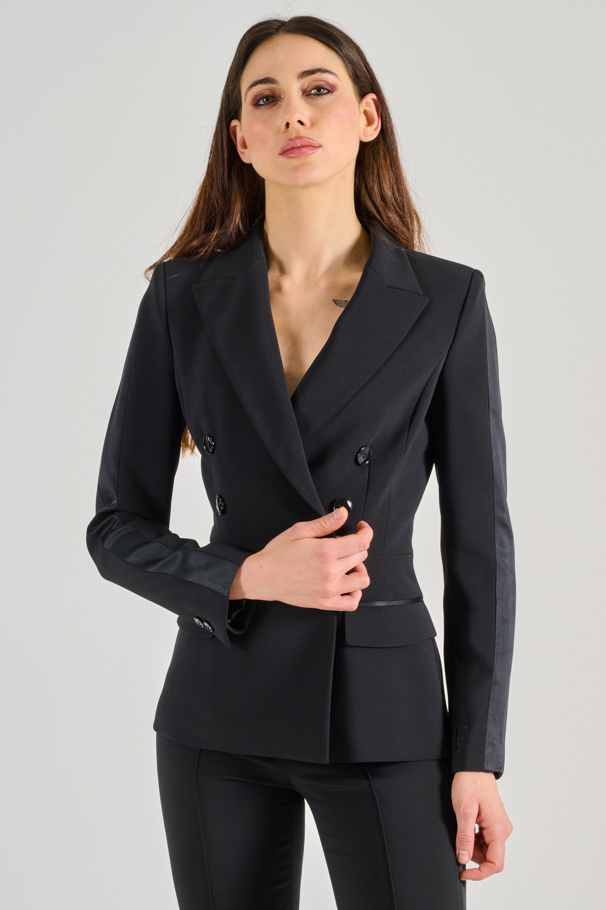 Elisabetta Franchi Black Tailleur Nero Donna » Modamica
