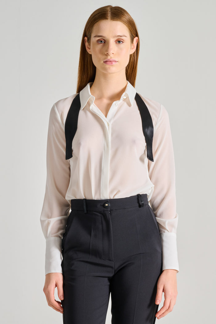 Elisabetta Franchi Camicia Bianco Donna