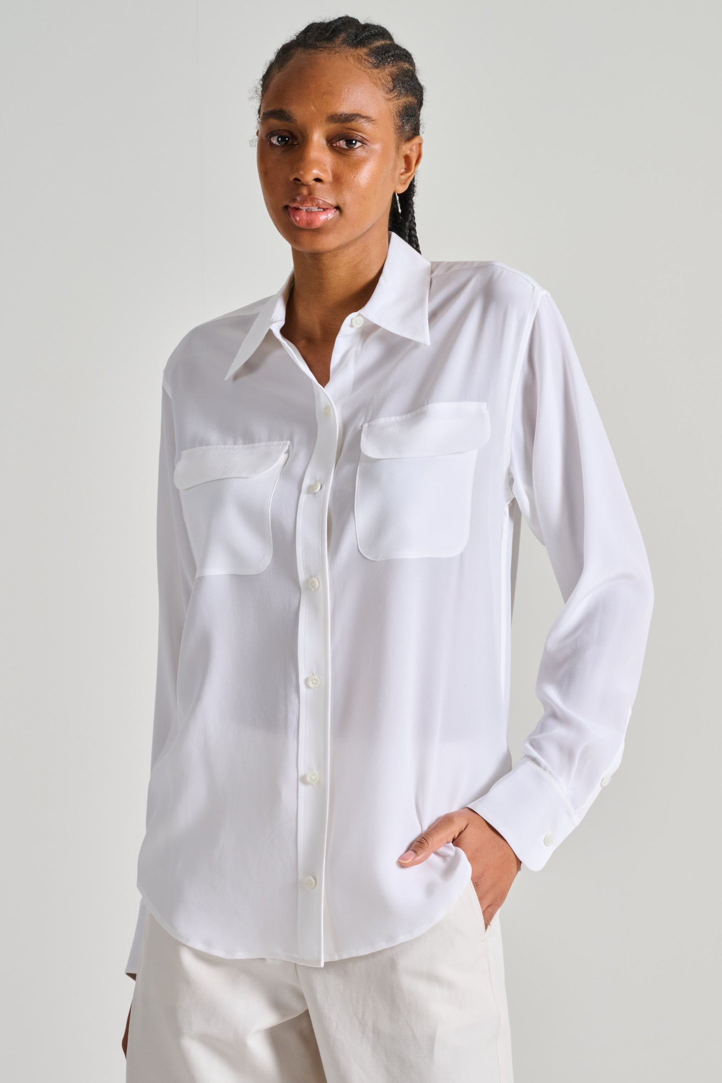  Equipment Femme Camicia Bianco Bianco Donna - 1