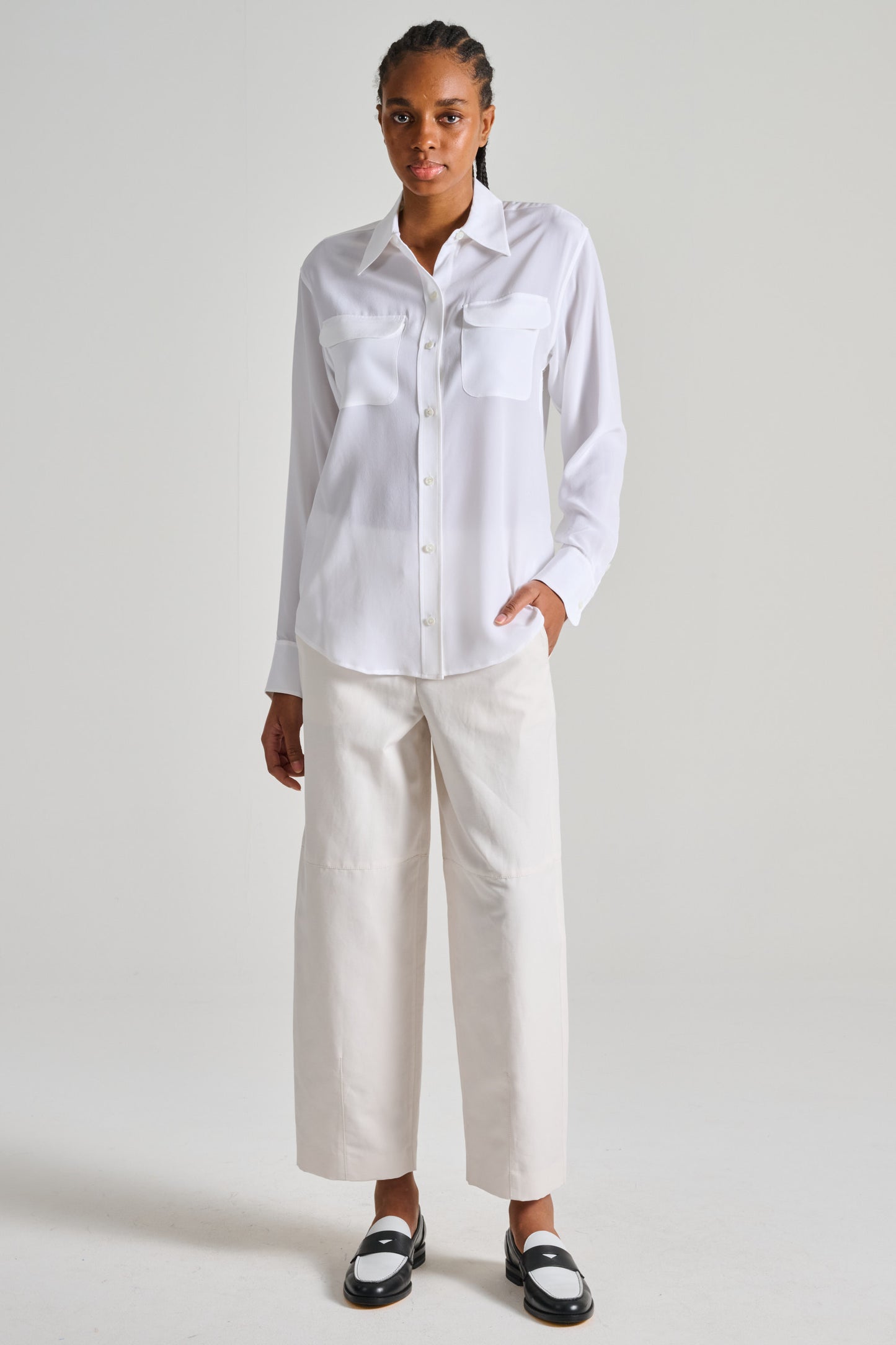  Equipment Femme Camicia Bianco Bianco Donna - 2