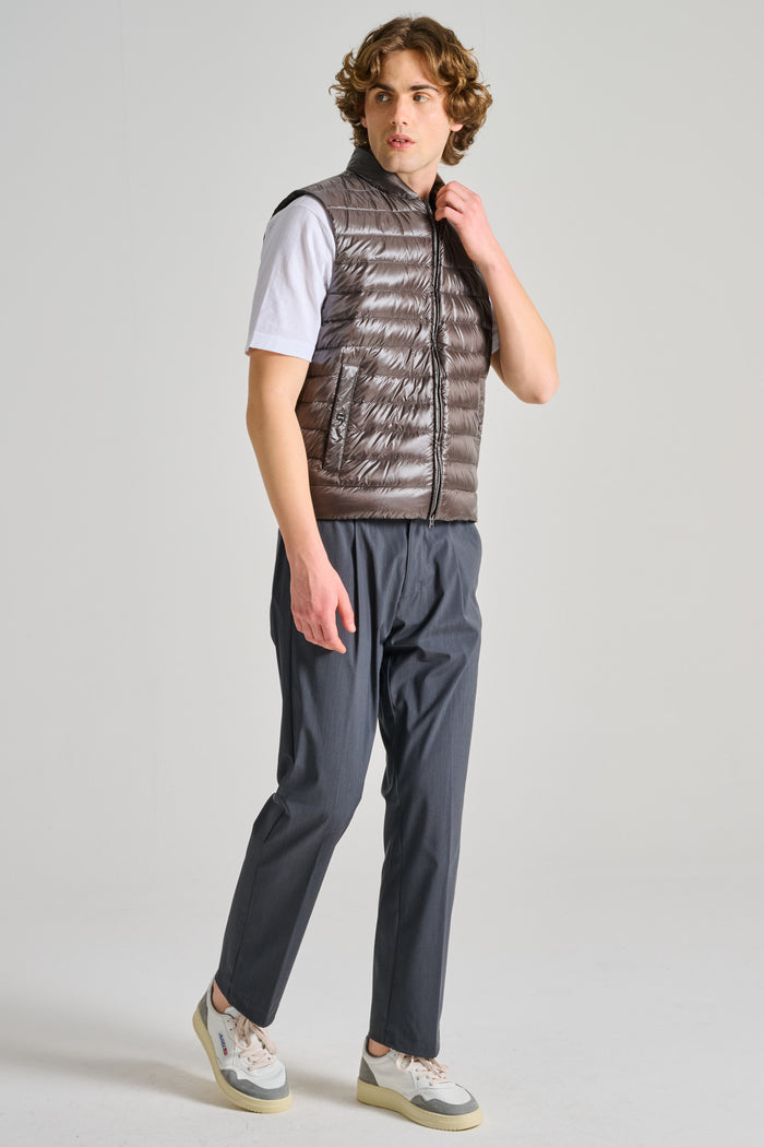 Herno Gilet Grigio Uomo-2