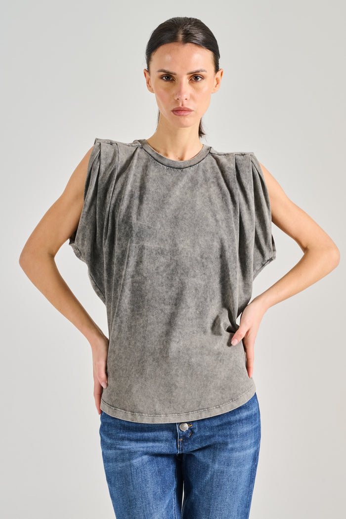 Dondup T-shirt Grigio Donna