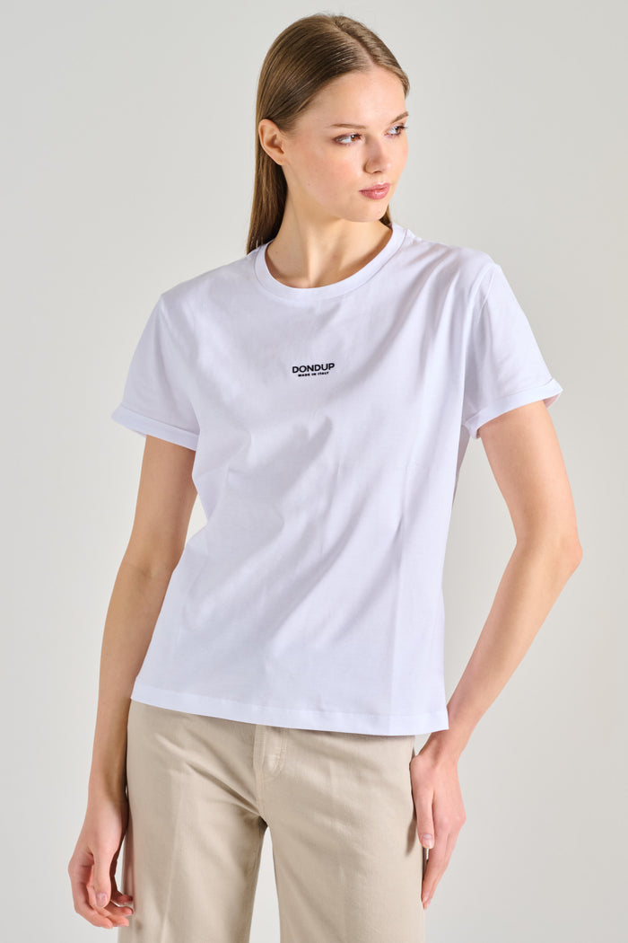 Dondup T-shirt Bianco Donna-2