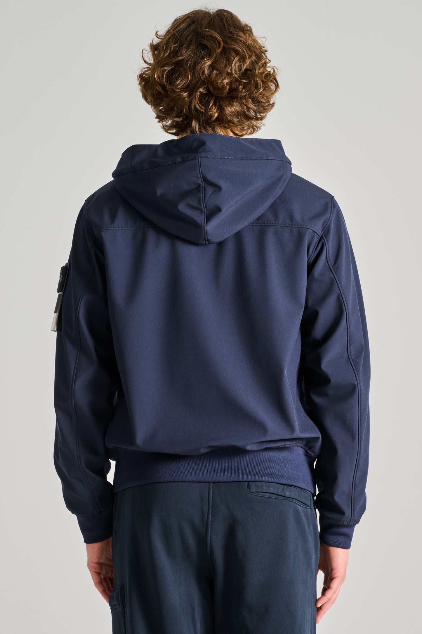  Stone Island Bomber Blu Blu Uomo - 4