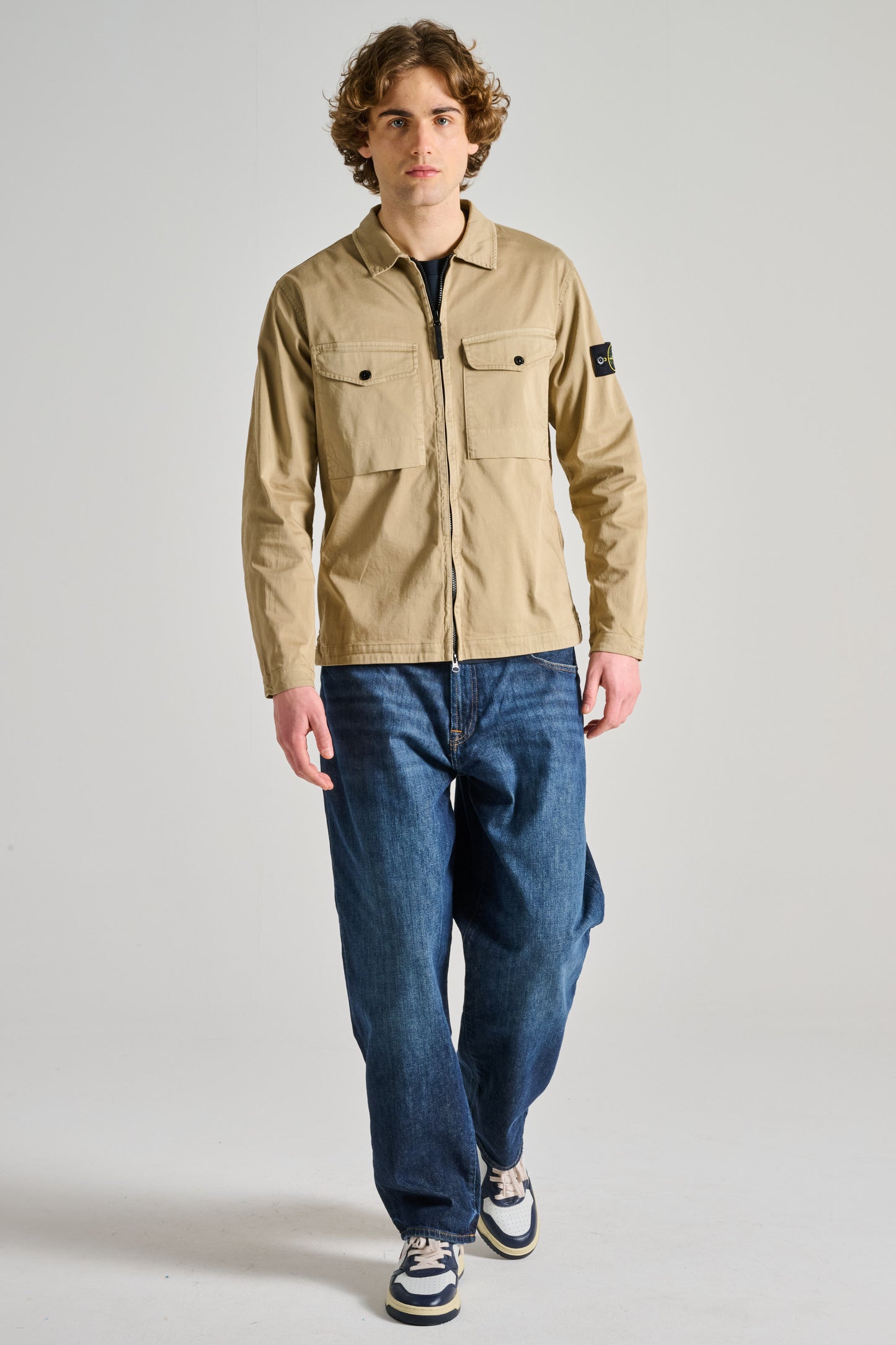  Stone Island Shirts Beige Beige Uomo - 2