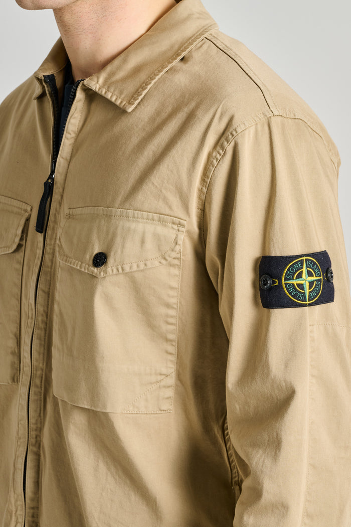  Stone Island Shirts Beige Beige Uomo - 4