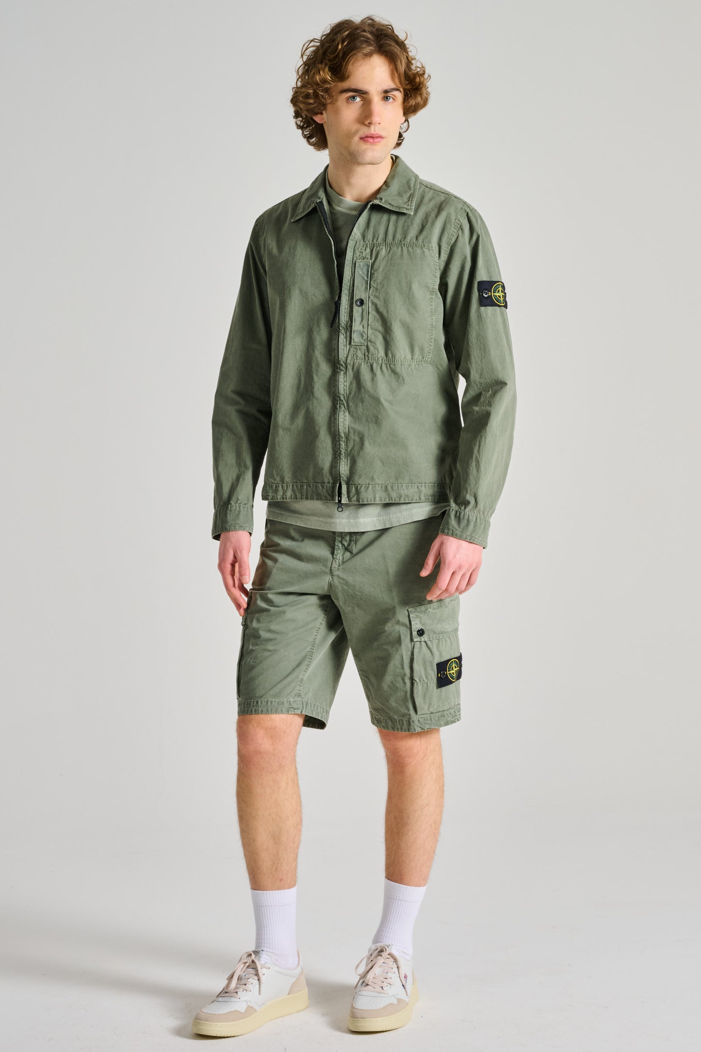  Stone Island Shirts Verde Verde Uomo - 2