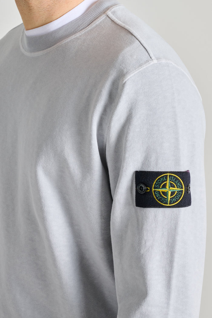  Stone Island Felpa Grigio Grigio Uomo - 6