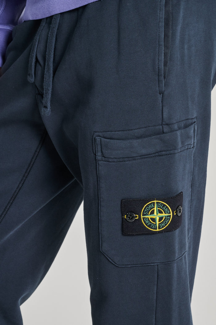  Stone Island Pantalone Felpa Verde Verde Uomo - 4