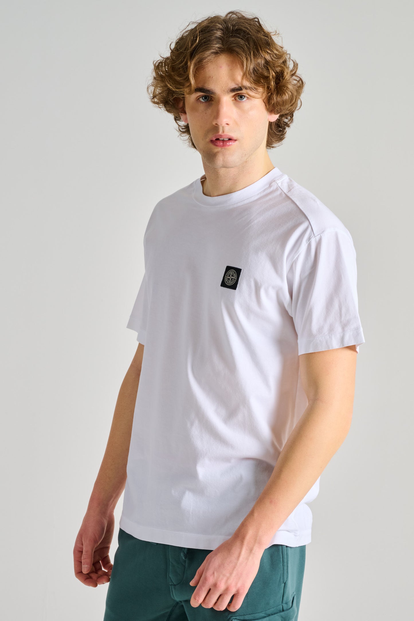  Stone Island T-shirt Bianco Bianco Uomo - 2