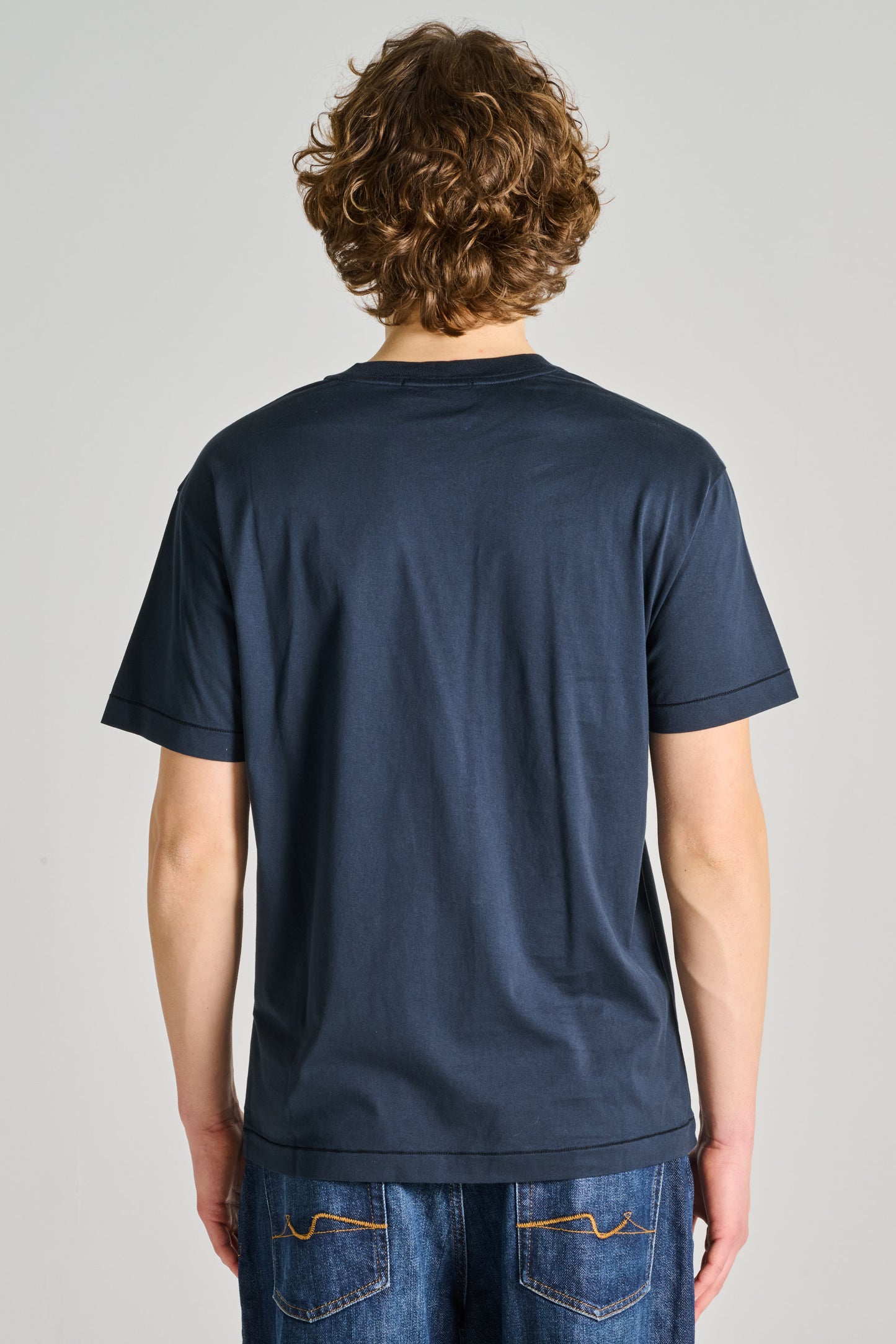  Stone Island T-shirt Blu Blu Uomo - 3