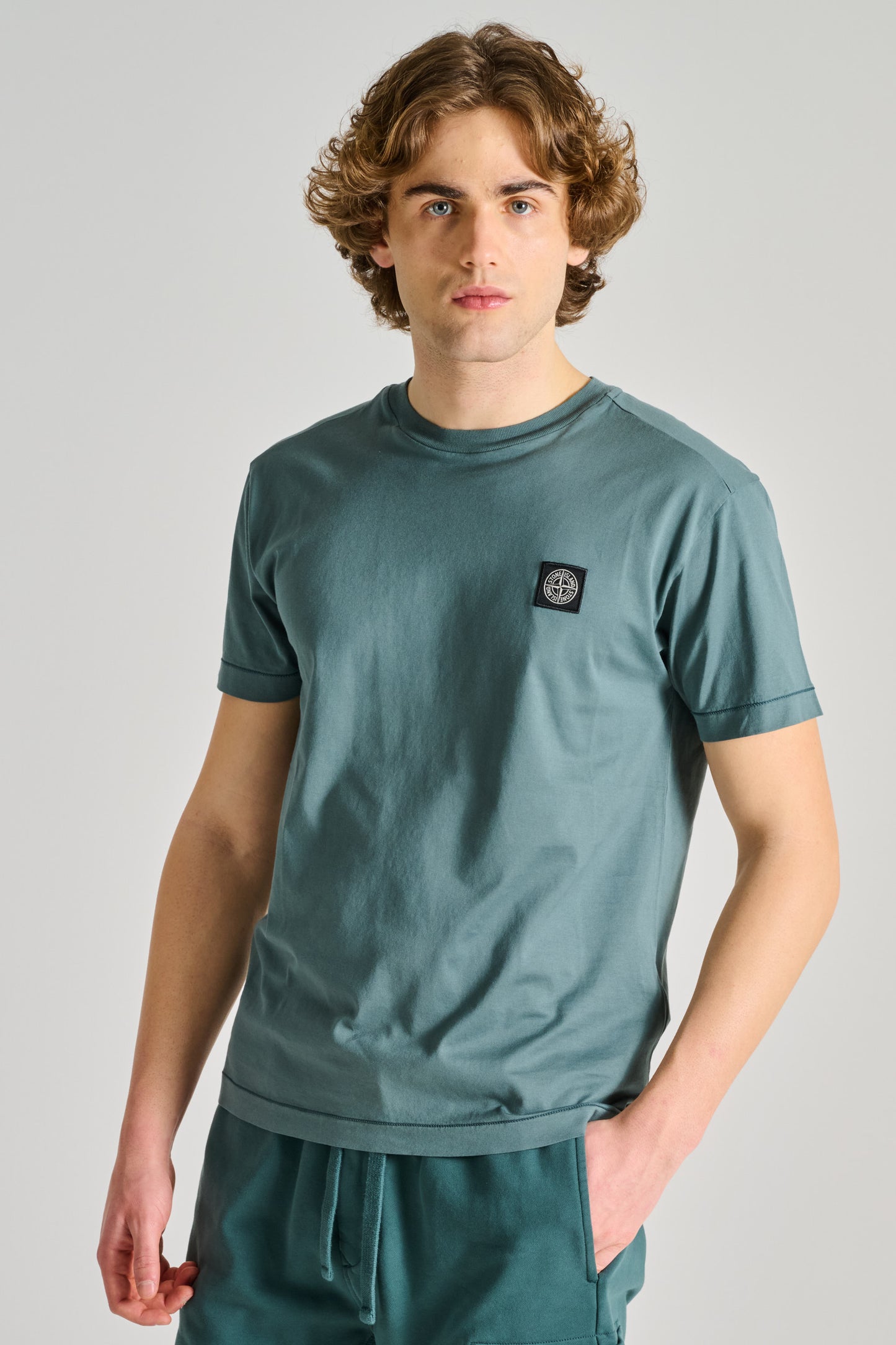  Stone Island T-shirt Verde Verde Uomo - 1