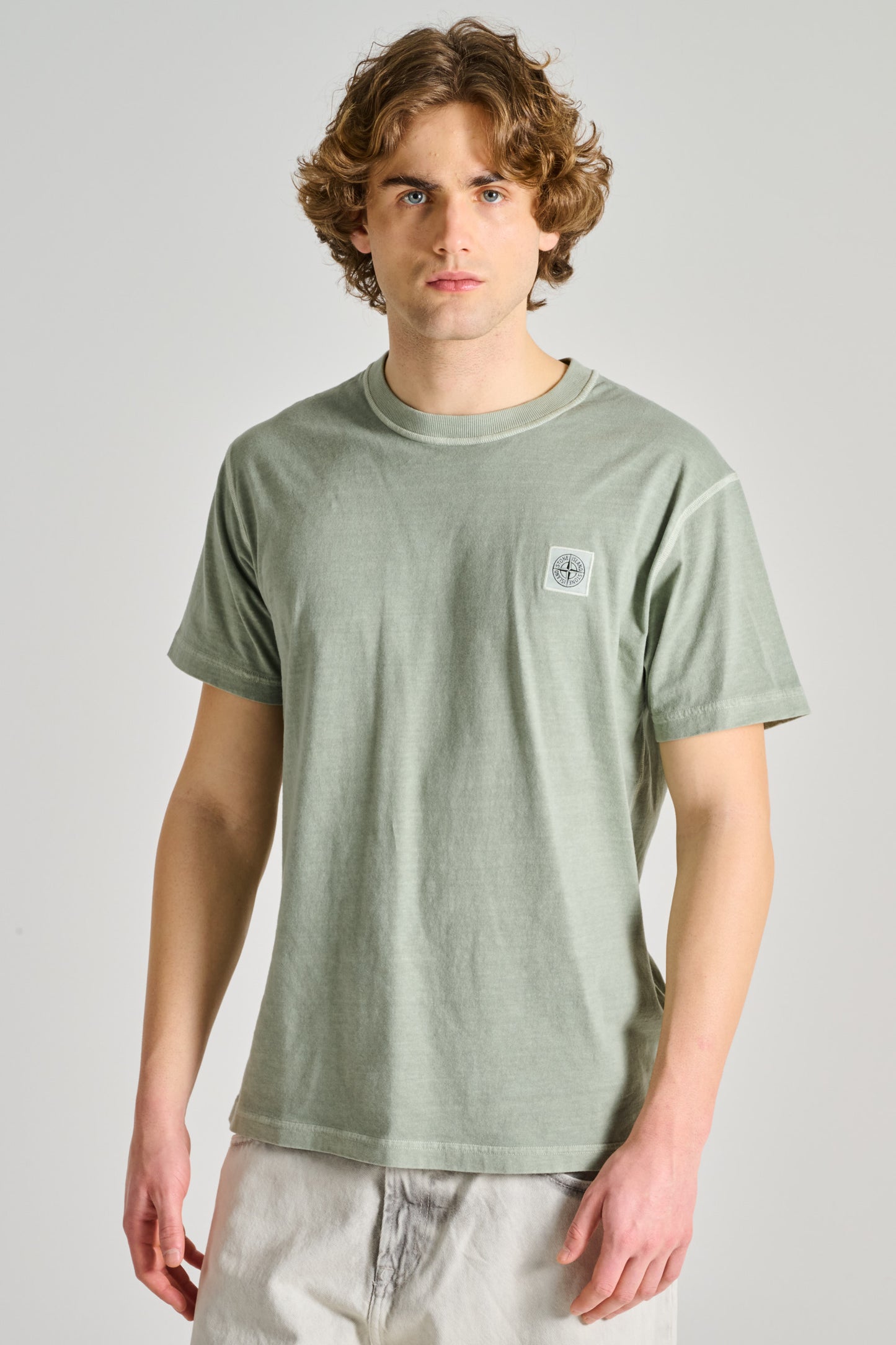  Stone Island T-shirt Verde Verde Uomo - 1