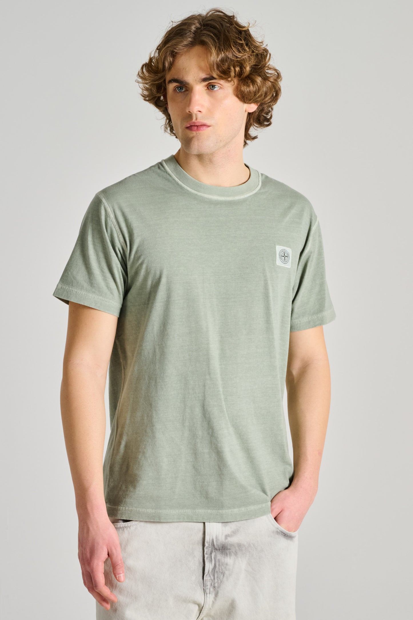  Stone Island T-shirt Verde Verde Uomo - 2