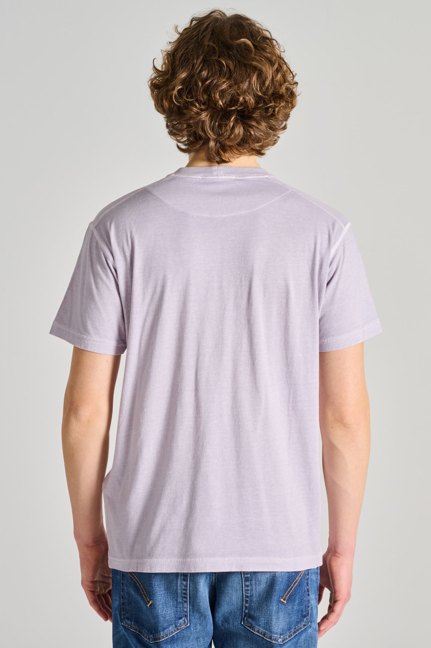  Stone Island T-shirt Viola Viola Uomo - 4