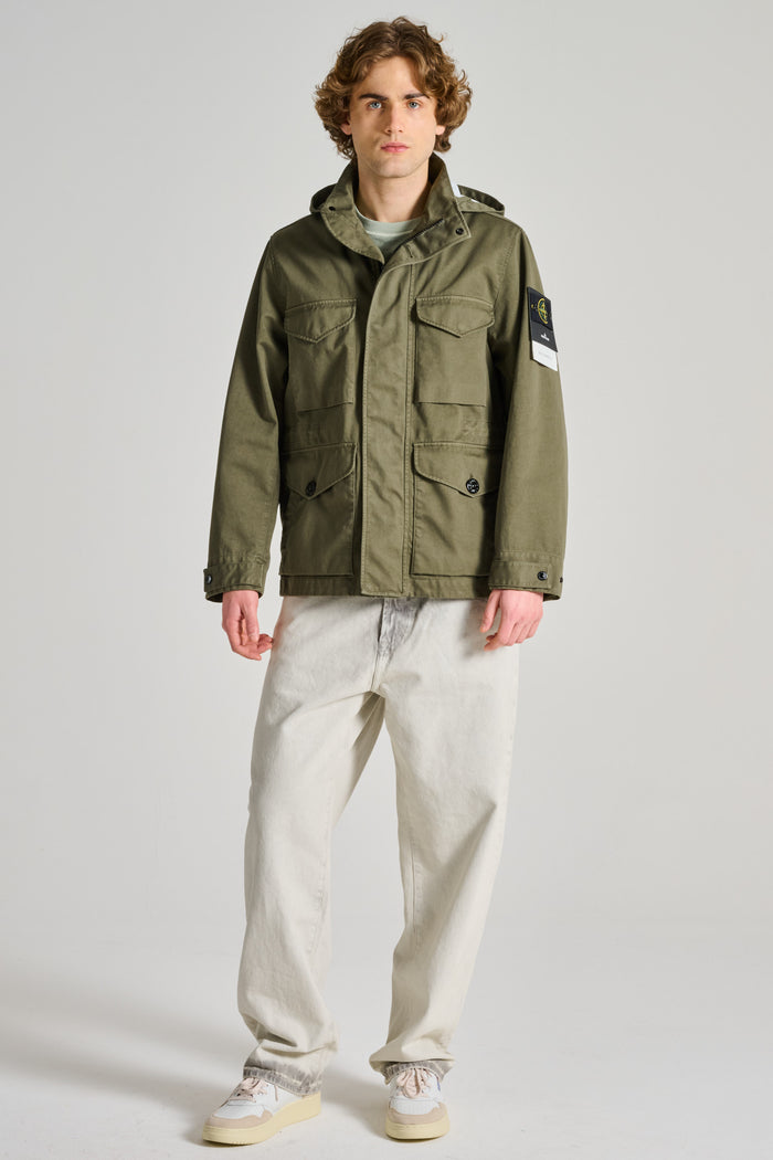  Stone Island Giubbino Verde Verde Uomo - 3