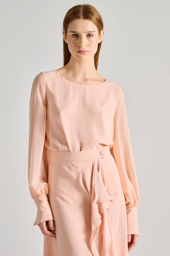 De Santis by Martin Alvarez Blusa 100% Cotton Pink