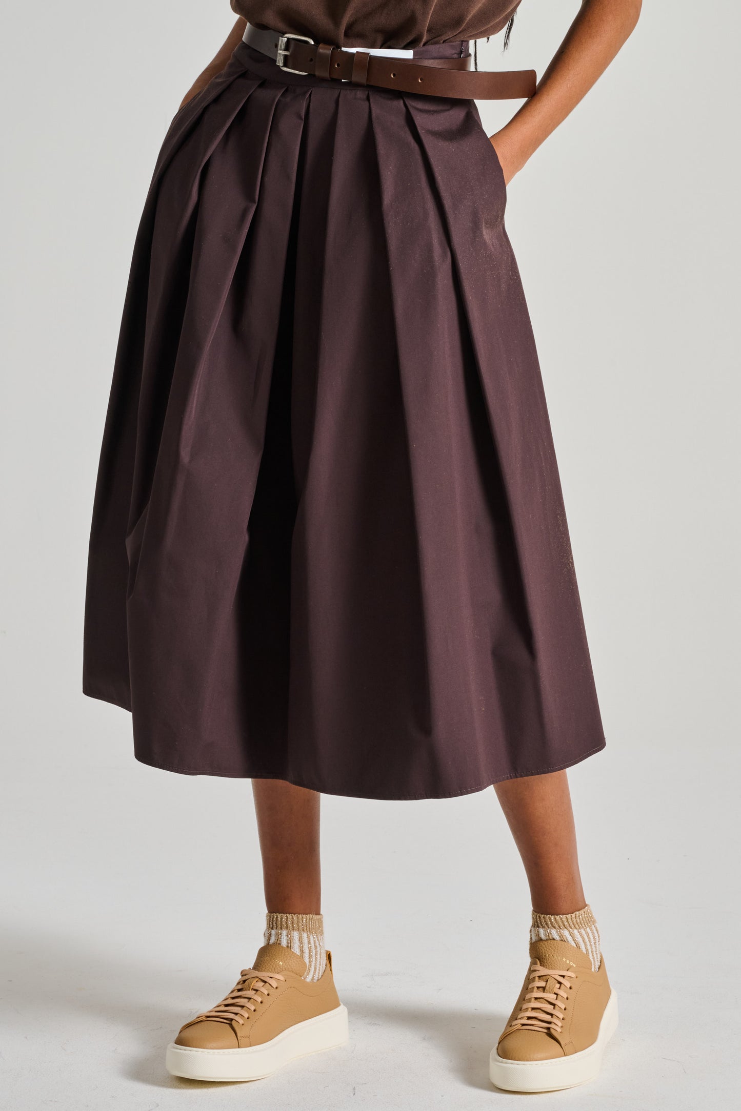  Aspesi Brown Skirt Marrone Donna - 2