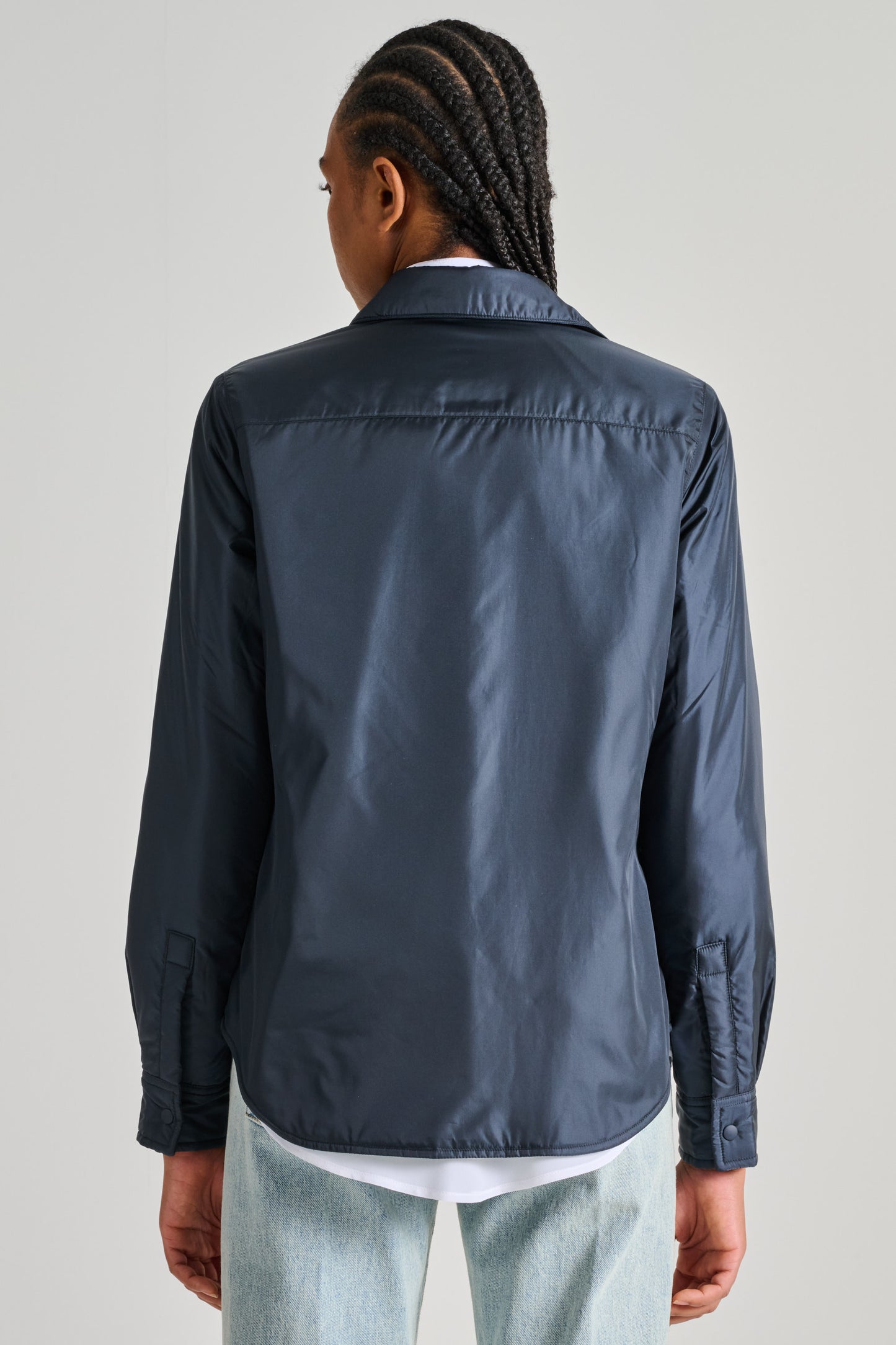  Aspesi Jacket Glue Blue Blu Donna - 4