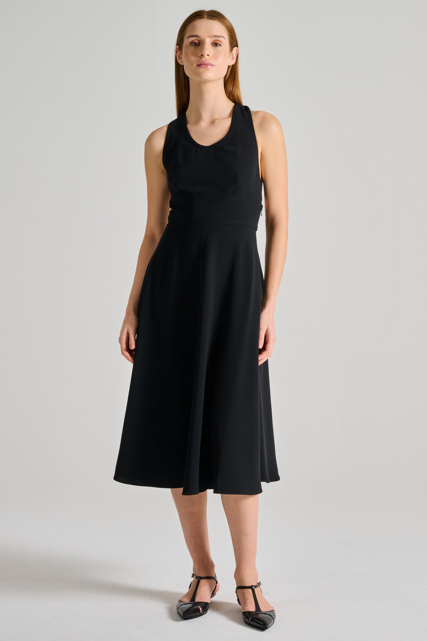  Aspesi Black Dress 100% Black Fabric Nero Donna - 1