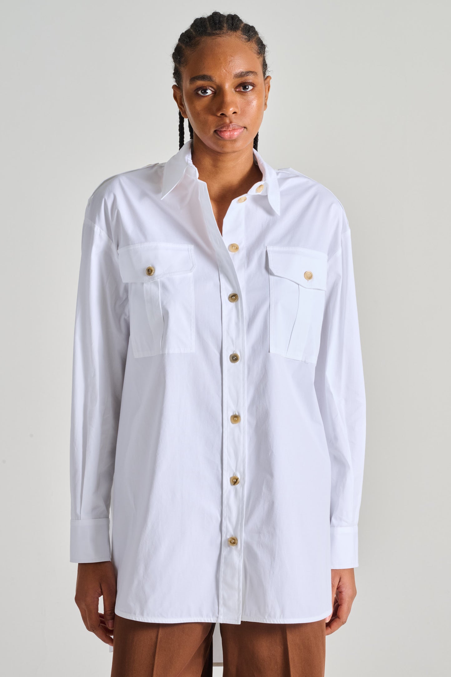  Semi-couture Camicia Diane Bianco Bianco Donna - 2