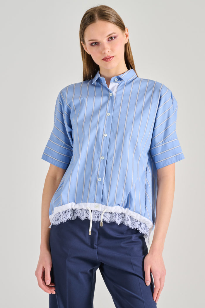 Semi-couture Camicia Solange Bianco Donna