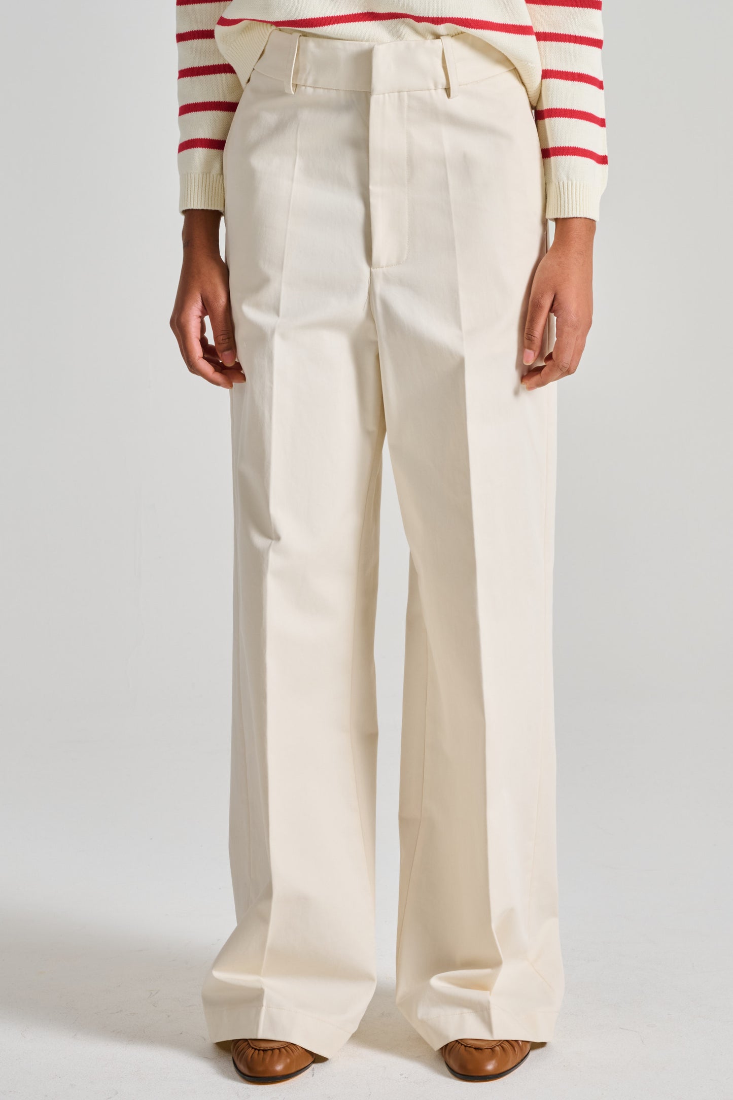  Semi-couture Pantalone Alizee Bianco Bianco Donna - 1