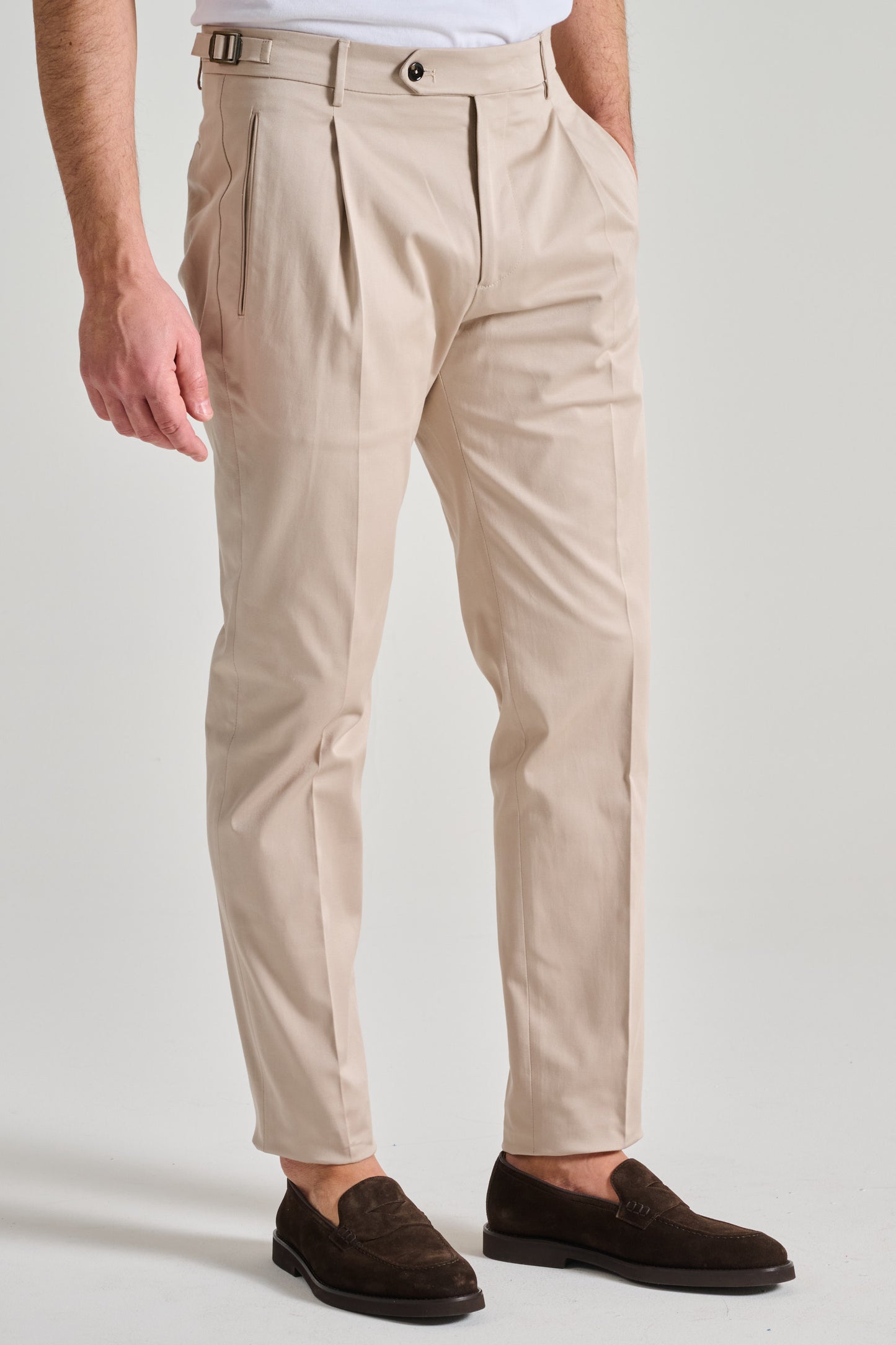  Berwich Beige Trousers Beige Uomo - 2