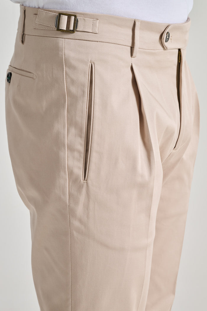  Berwich Beige Trousers Beige Uomo - 4