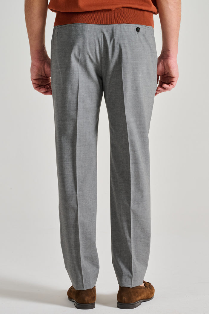  Berwich Trousers Grey Grigio Uomo - 4