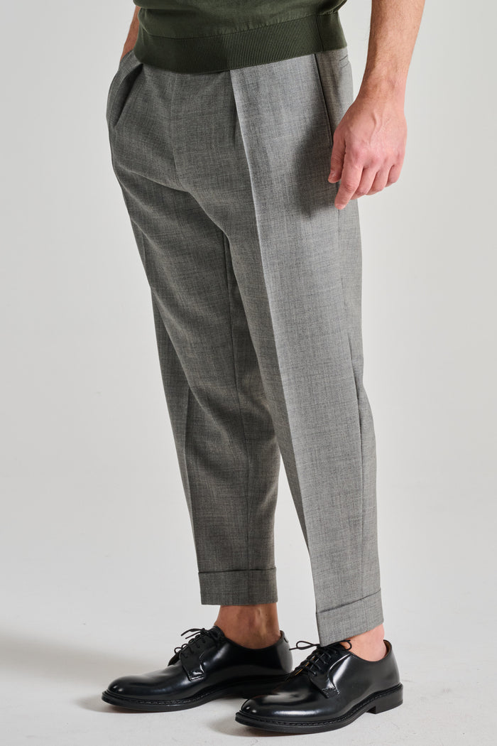  Berwich Grey Trousers Grigio Uomo - 2