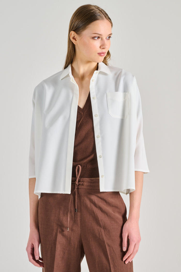 Cruna Camicia Bianco Donna