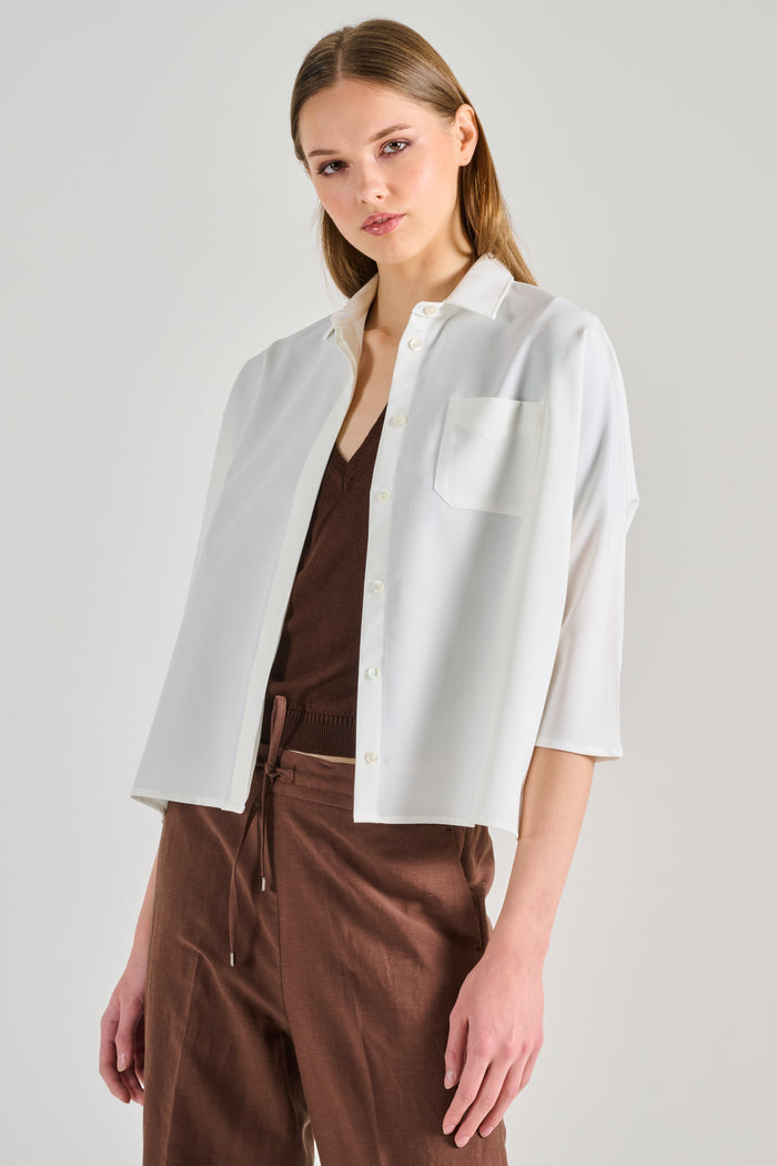 Cruna Camicia Bianco Donna-2