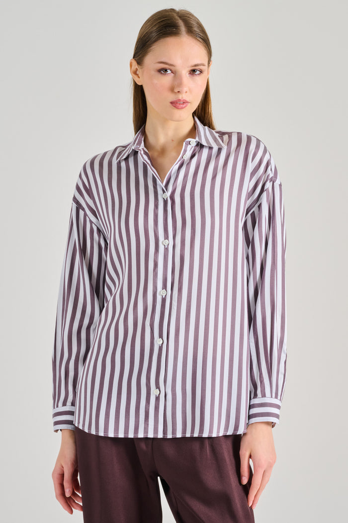 Cruna Camicia Marrone Donna