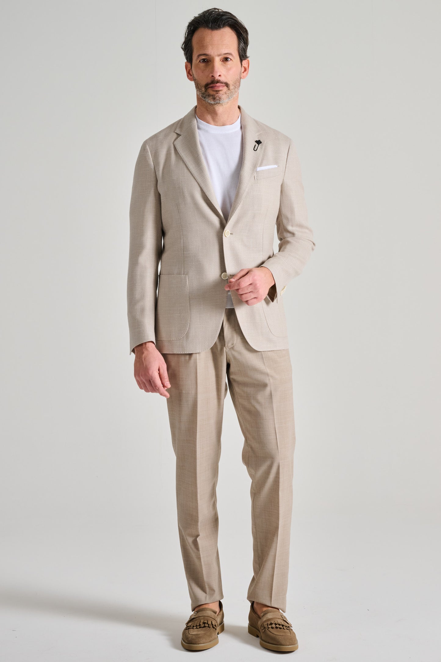  Lardini Giacca Roma Beige Beige Uomo - 2