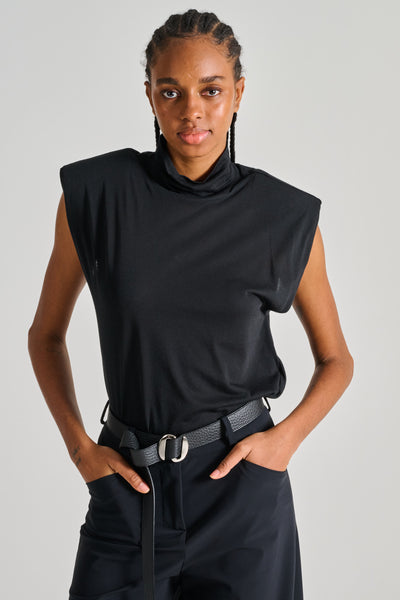 Tシャツ・カットソー LIVIANA CONTI Woman Polo Shirt Black F5SA10 Y69-0 Liviana Conti T-shirt Black Fabric Y69-0 Donna » Modamica
