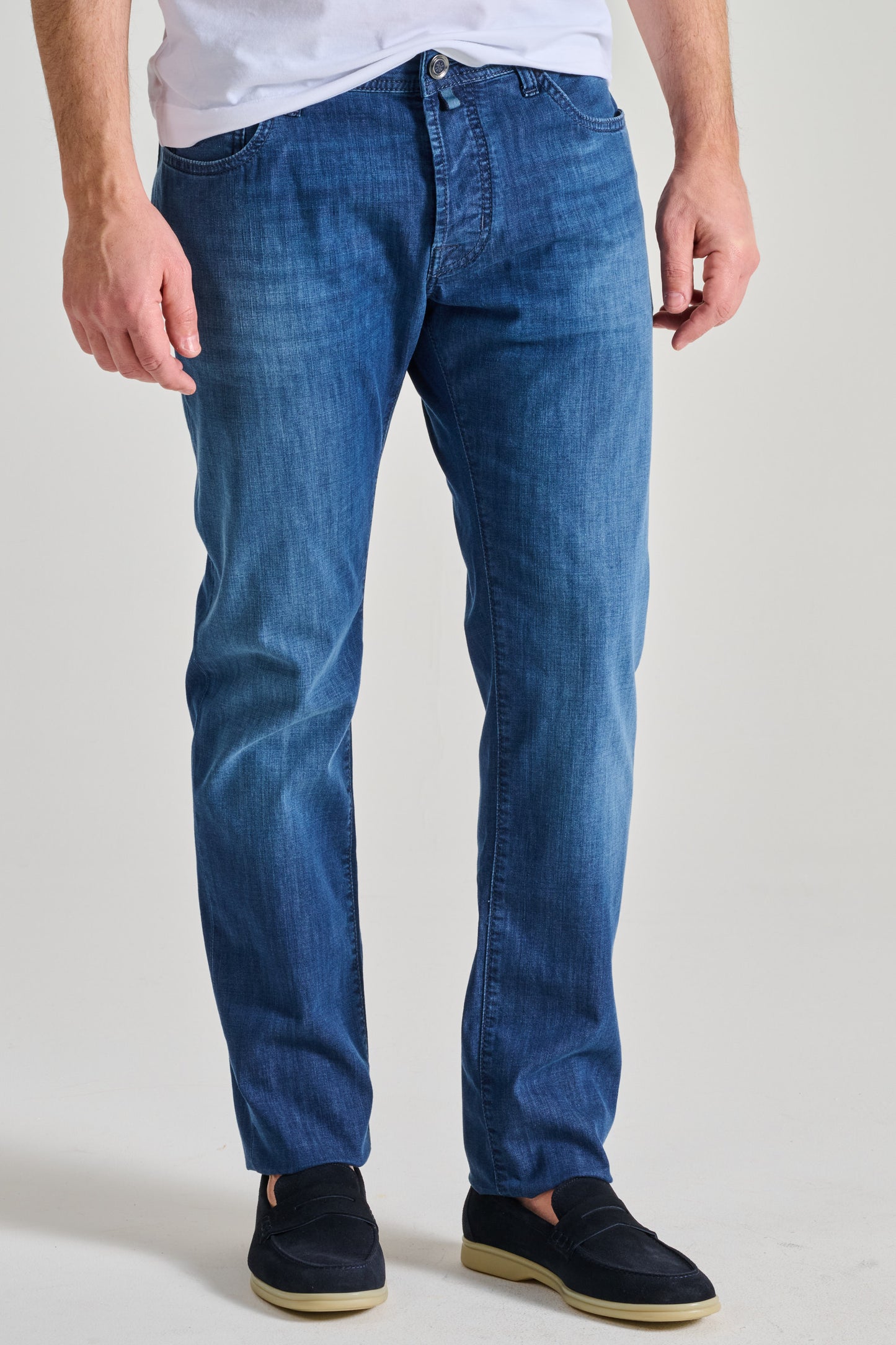  Jacob Cohen Jeans Bard Blu Blu Uomo - 2