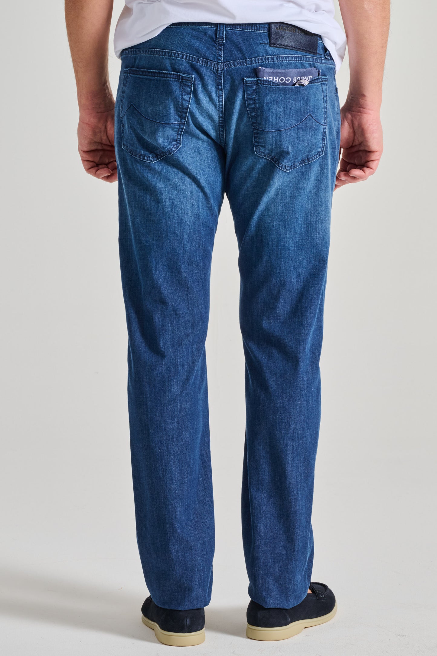  Jacob Cohen Jeans Bard Blu Blu Uomo - 3