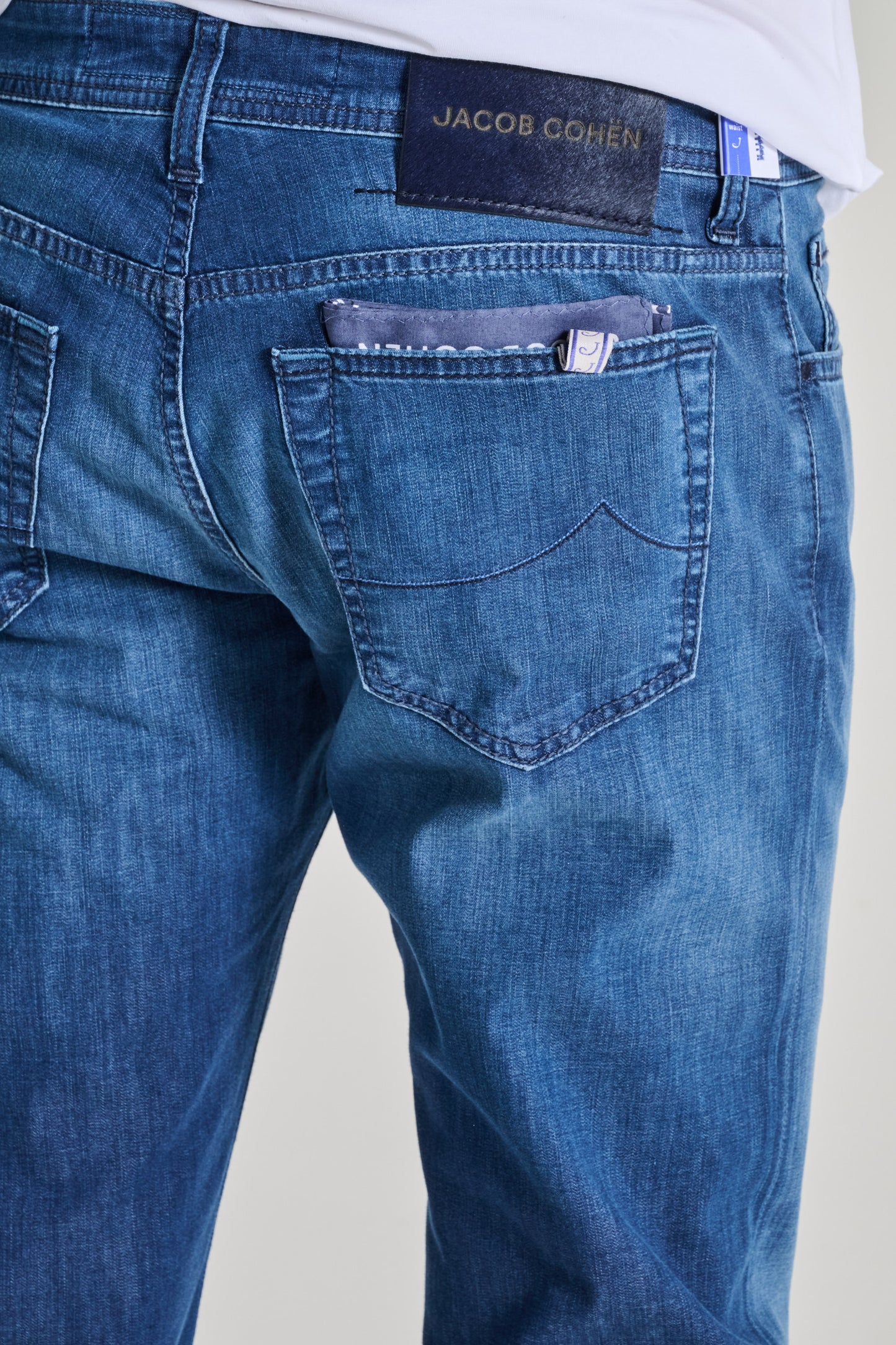  Jacob Cohen Jeans Bard Blu Blu Uomo - 4