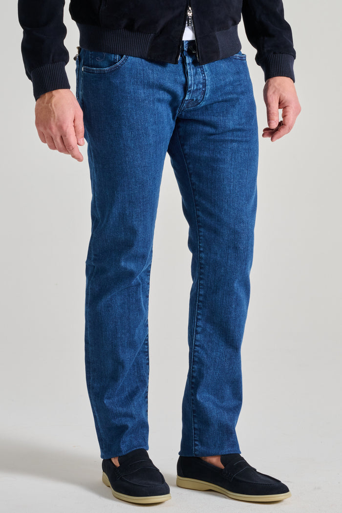 Jacob Cohen Jeans Nick Blu Uomo-2