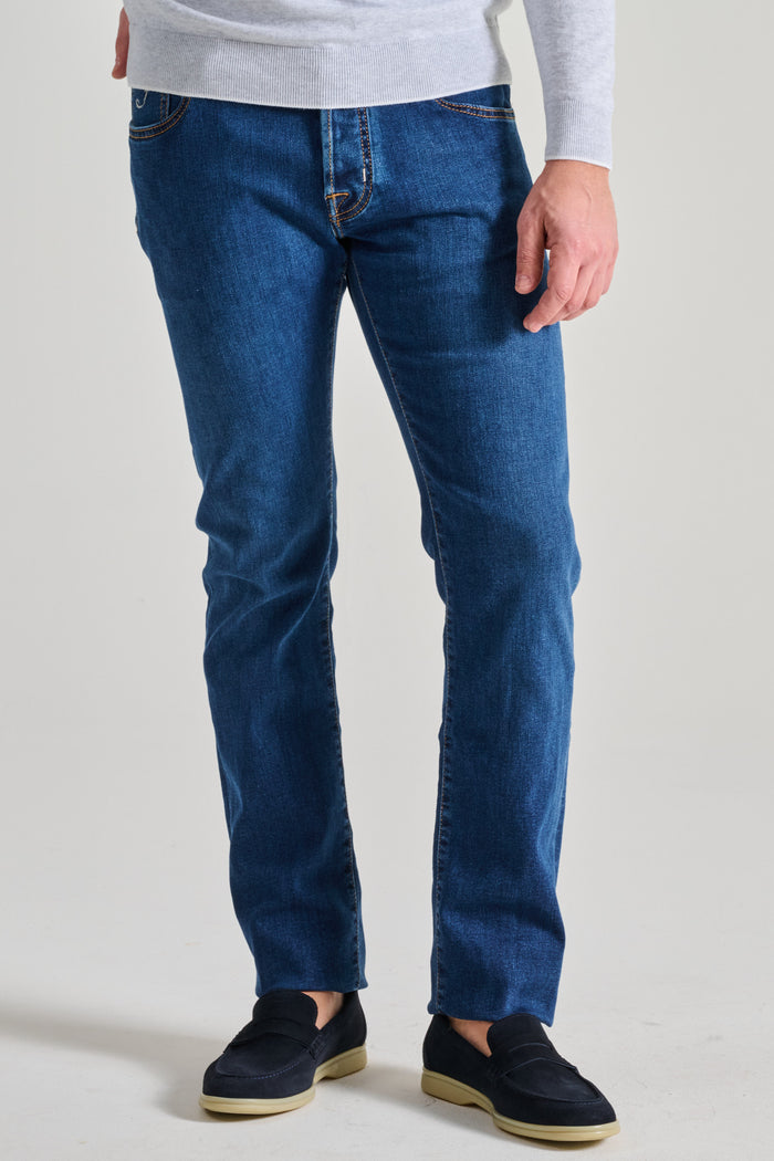 Jacob Cohen Jeans Nick Blu Uomo-2