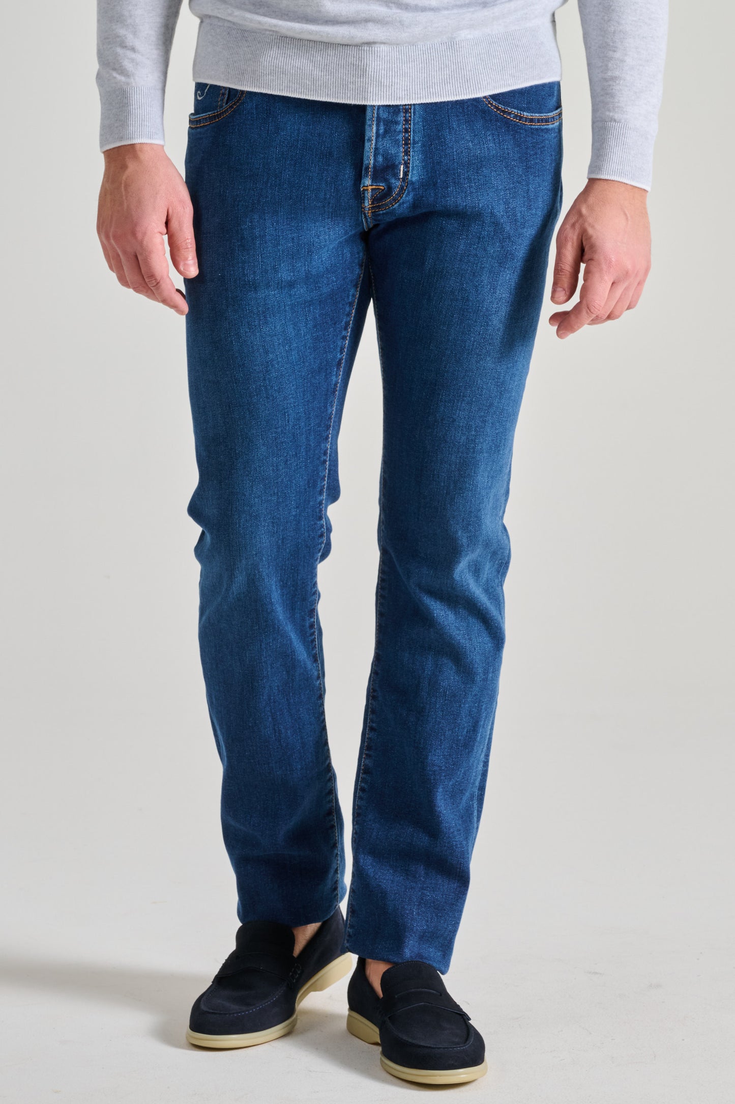  Jacob Cohen Jeans Nick Blu Blu Uomo - 1