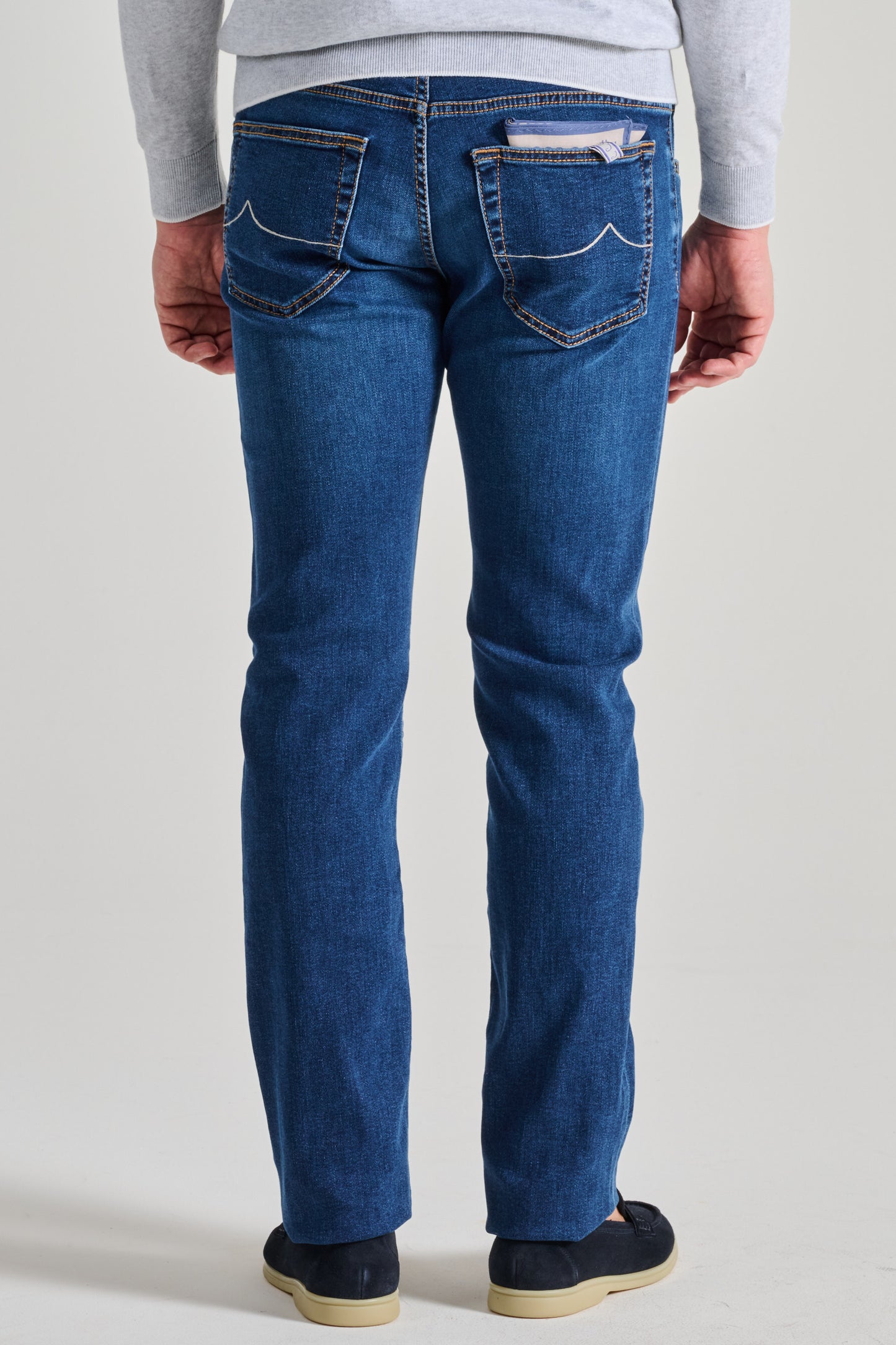  Jacob Cohen Jeans Nick Blu Blu Uomo - 3